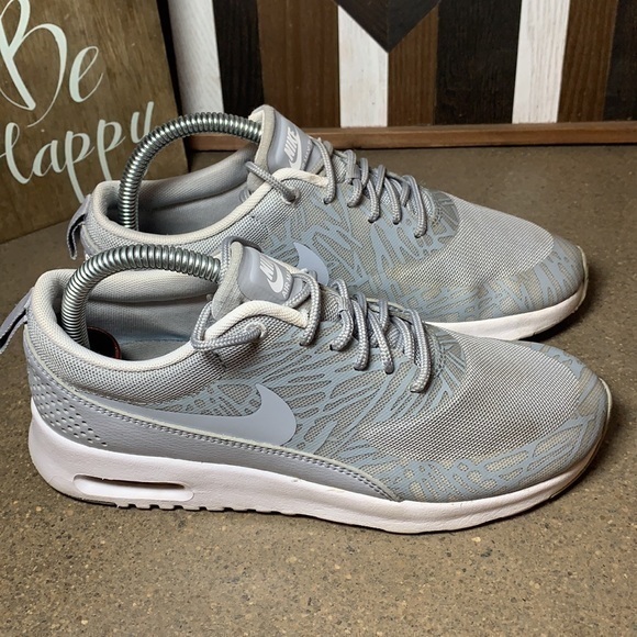 Gray Nike Sneakers - women’s size 6.5 - Picture 1 of 8